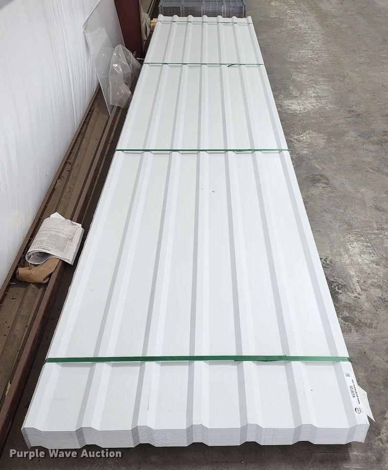 image for item KC9725 (156) sheets of Doerksen Metal Components metal siding/roofing