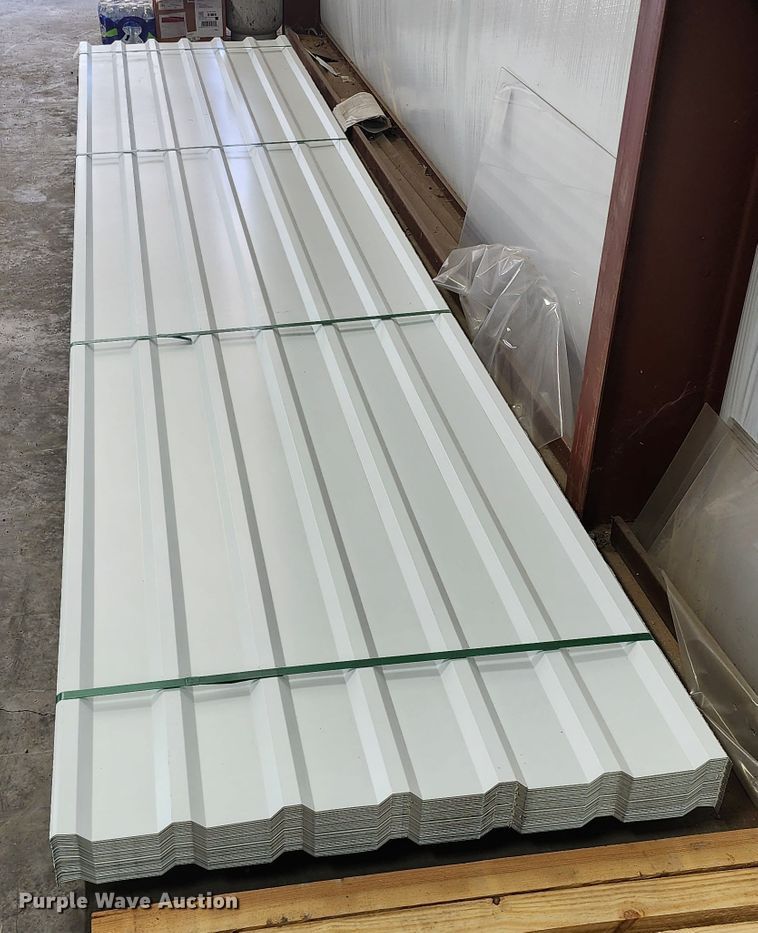 image for item KC9725 (156) sheets of Doerksen Metal Components metal siding/roofing