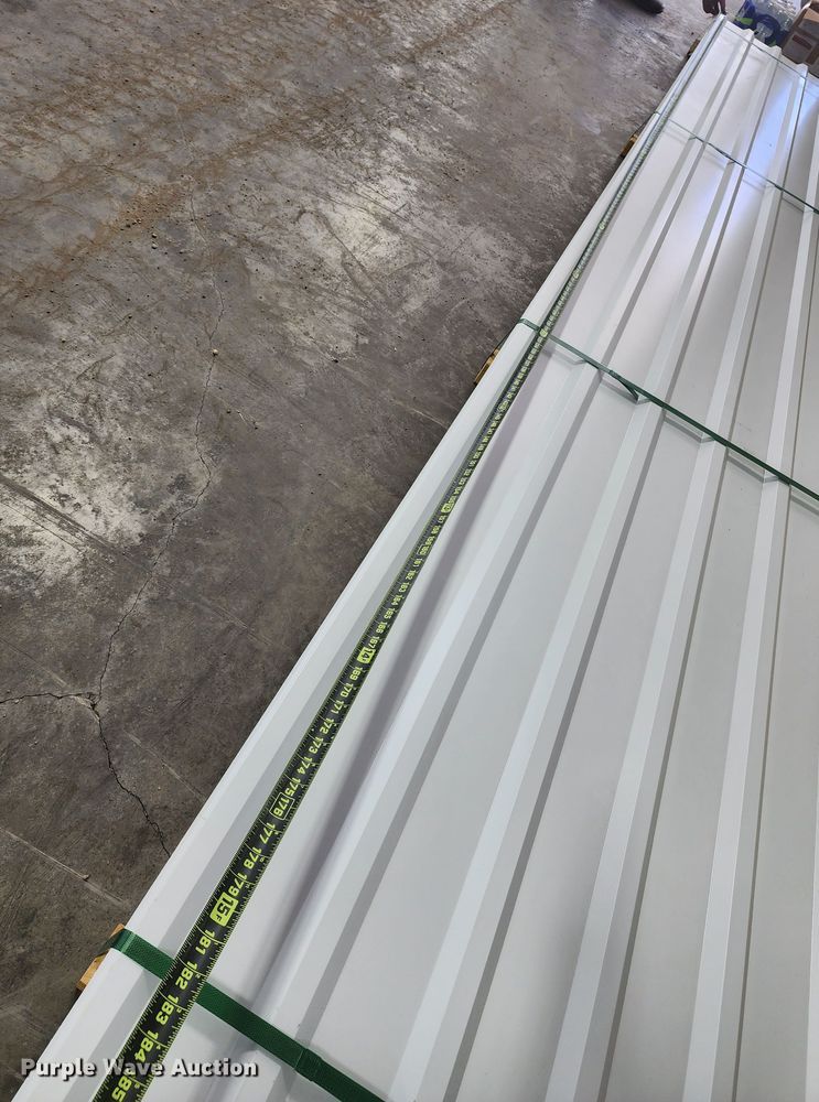 image for item KC9725 (156) sheets of Doerksen Metal Components metal siding/roofing