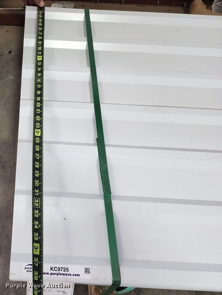 image for item KC9725 (156) sheets of Doerksen Metal Components metal siding/roofing