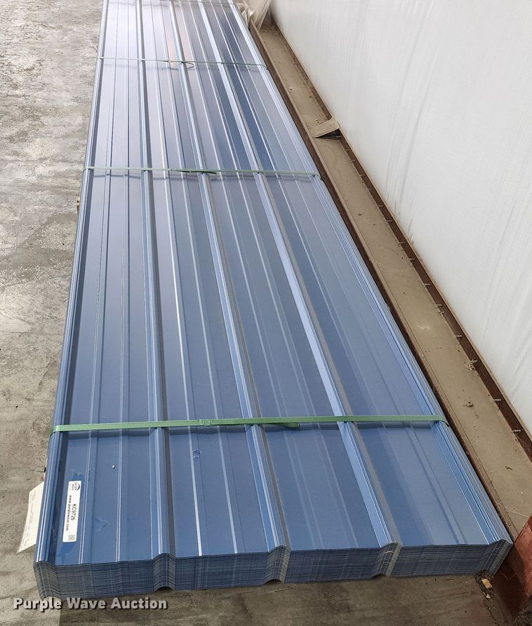 image for item KC9726 (170) sheets of Doerksen Metal Components metal siding/roofing