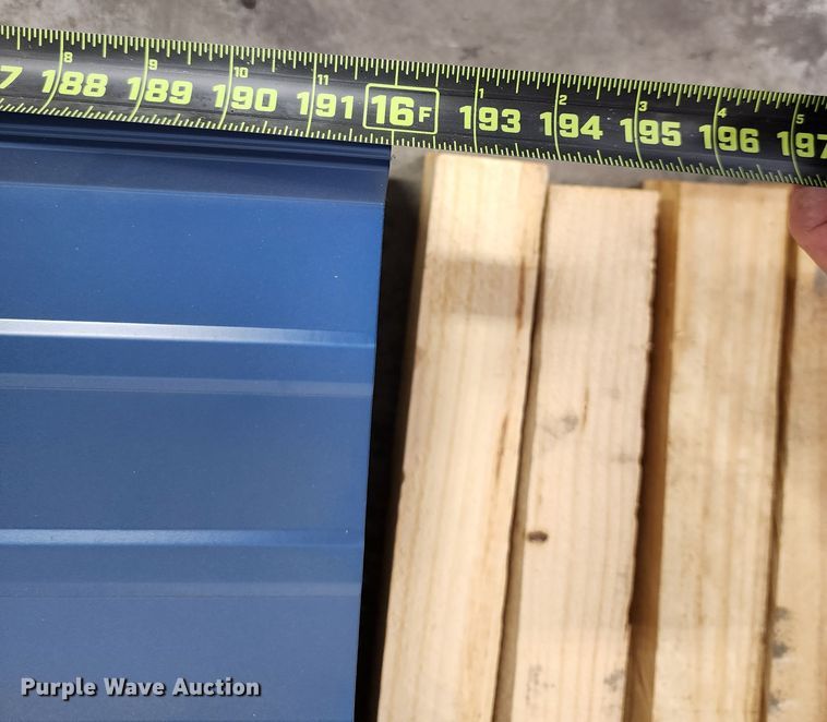 image for item KC9726 (170) sheets of Doerksen Metal Components metal siding/roofing