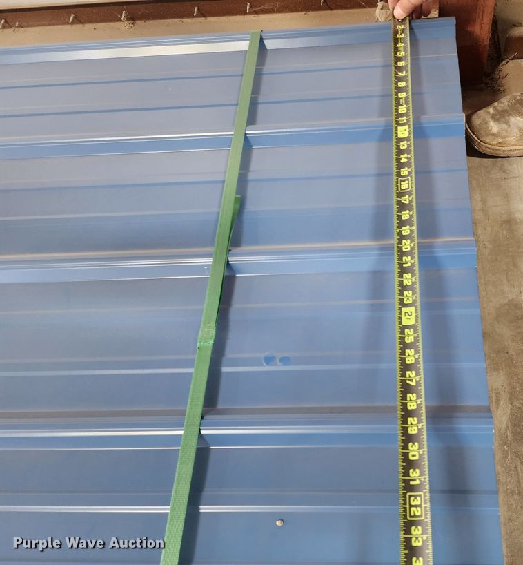 image for item KC9726 (170) sheets of Doerksen Metal Components metal siding/roofing
