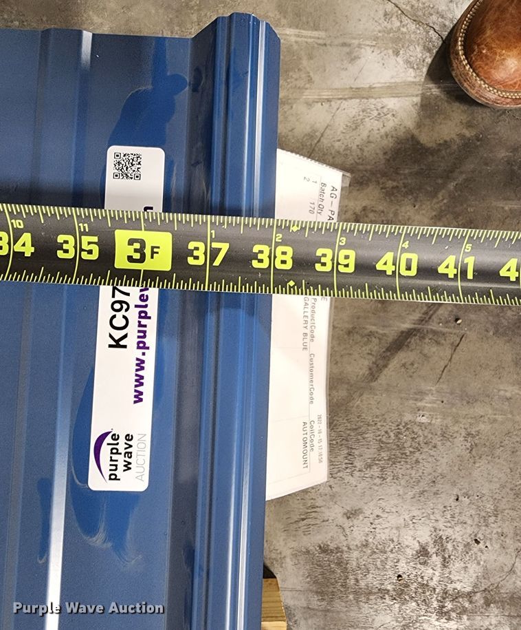 image for item KC9726 (170) sheets of Doerksen Metal Components metal siding/roofing