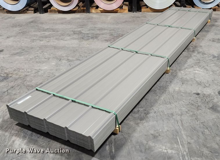 image for item KC9727 (170) sheets of Doerksen Metal Components metal siding/roofing