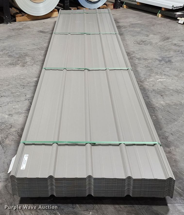 image for item KC9727 (170) sheets of Doerksen Metal Components metal siding/roofing