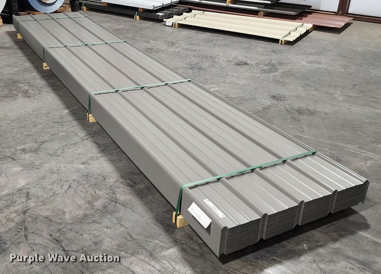 image for item KC9727 (170) sheets of Doerksen Metal Components metal siding/roofing