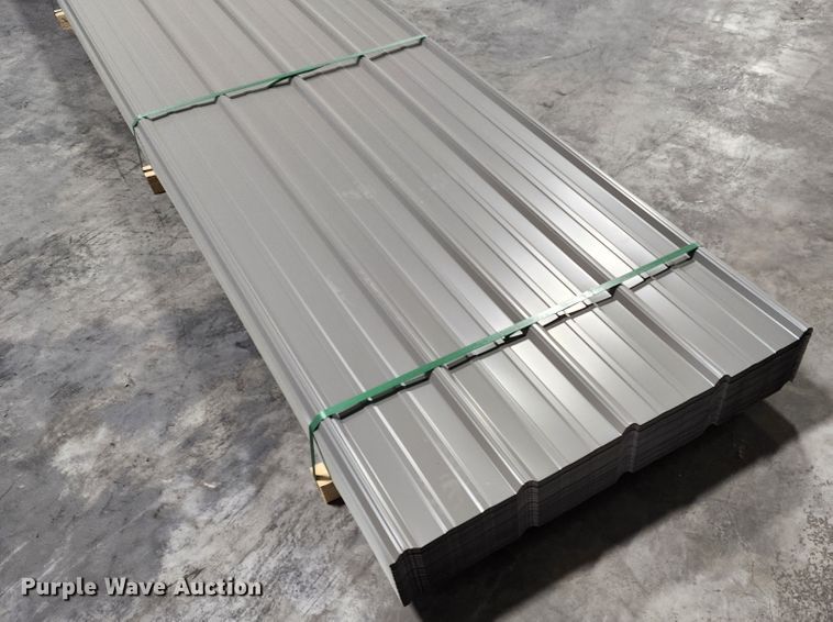 image for item KC9727 (170) sheets of Doerksen Metal Components metal siding/roofing