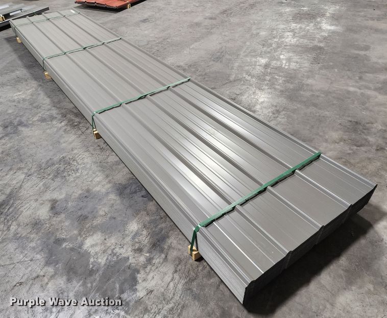 image for item KC9727 (170) sheets of Doerksen Metal Components metal siding/roofing