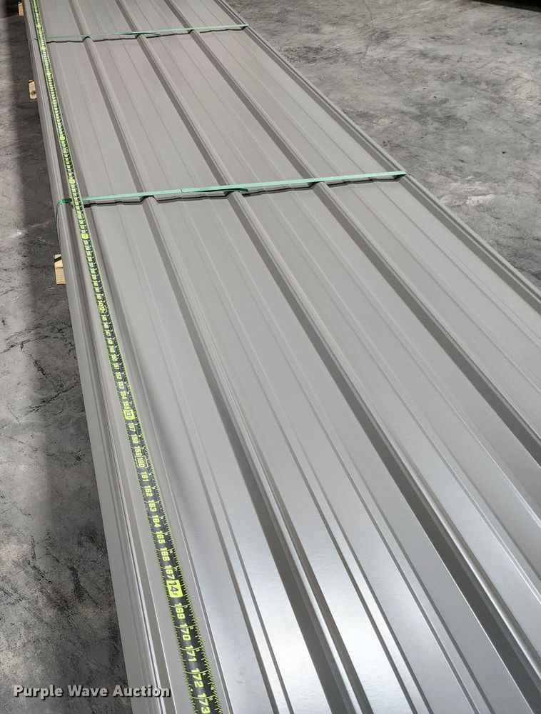 image for item KC9727 (170) sheets of Doerksen Metal Components metal siding/roofing