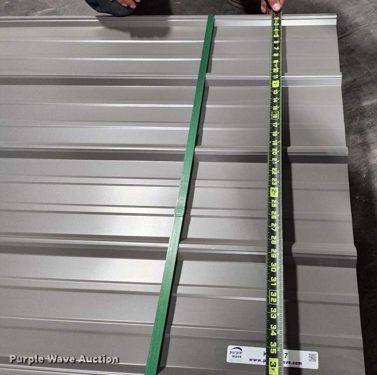 image for item KC9727 (170) sheets of Doerksen Metal Components metal siding/roofing