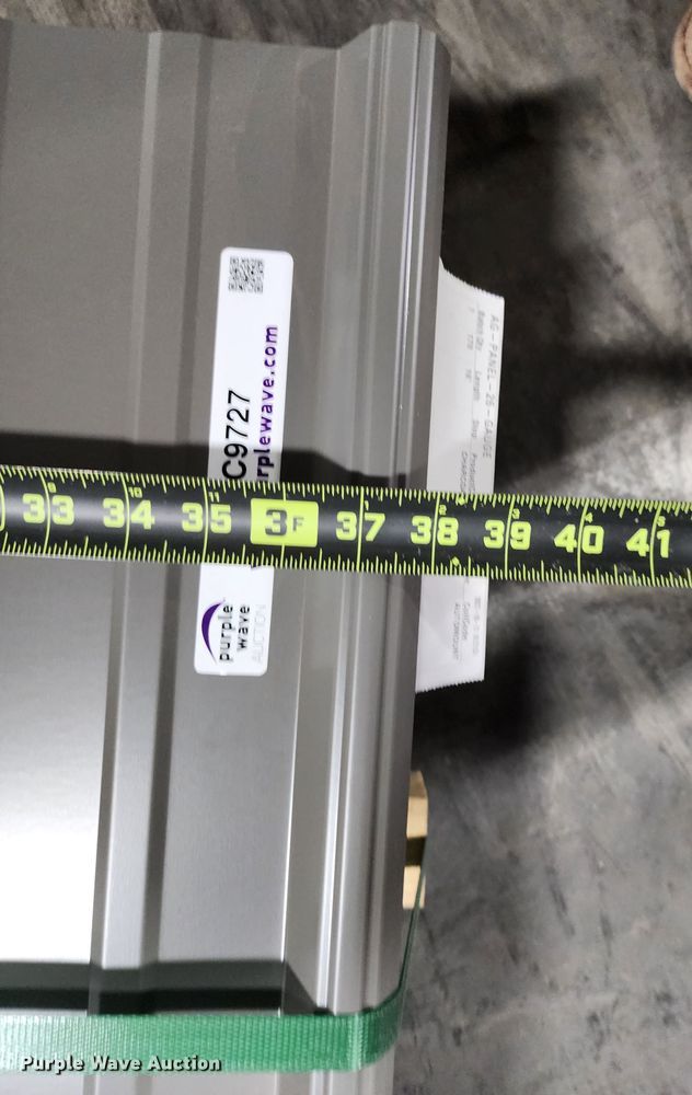 image for item KC9727 (170) sheets of Doerksen Metal Components metal siding/roofing