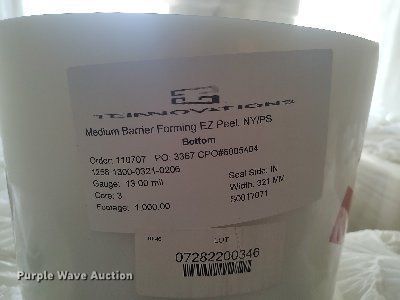 image for item KI9988 Approximately 567 rolls of Teinnovations medium barrier forming EZ peel food wrap