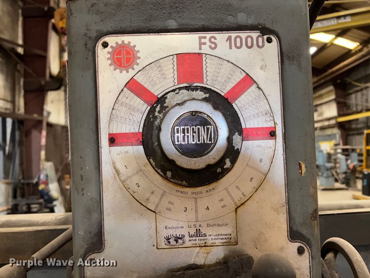 image for item KJ9067 Willis-Bergo FS1000  drill press