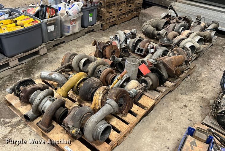 image for item KJ9088 Approximately 25 turbochargers