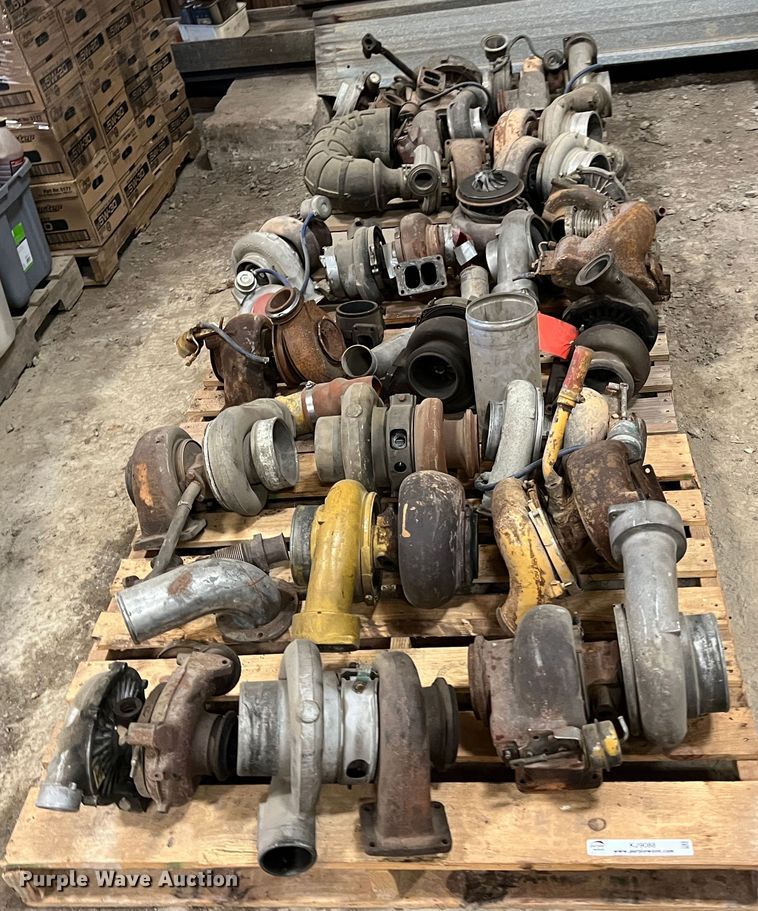 image for item KJ9088 Approximately 25 turbochargers