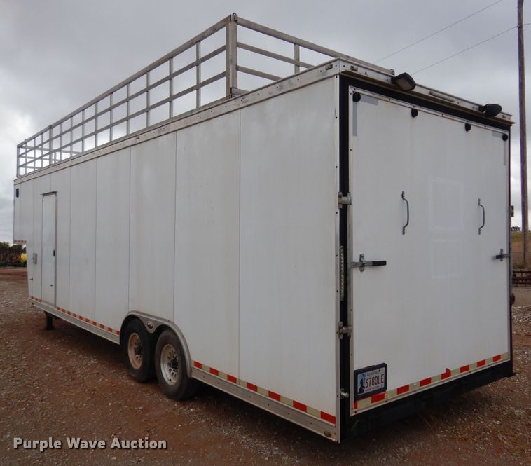 image for item KJ9132 2007 H&H  enclosed cargo trailer
