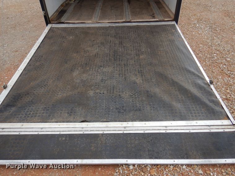 image for item KJ9132 2007 H&H  enclosed cargo trailer