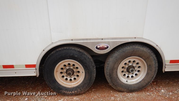 image for item KJ9132 2007 H&H  enclosed cargo trailer