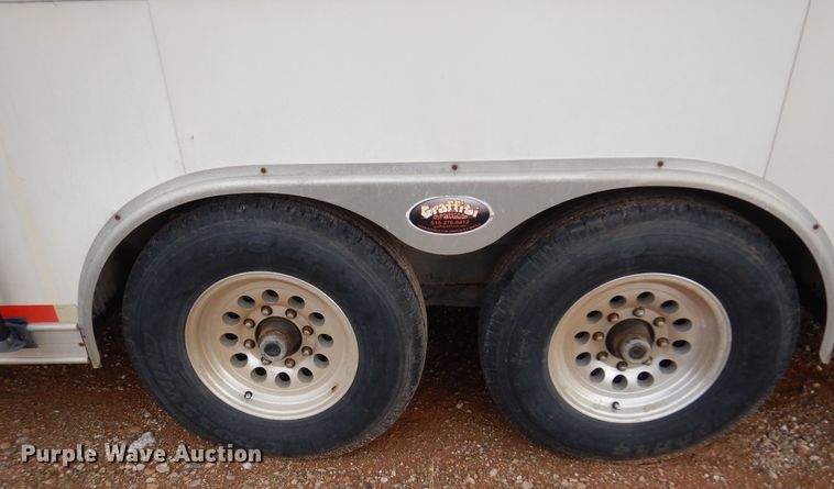 image for item KJ9132 2007 H&H  enclosed cargo trailer