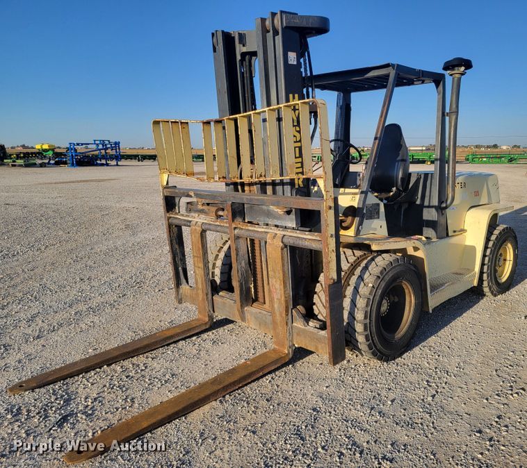 Hyster H135XL forklift in Amarillo , TX Item KM9943 sold Purple Wave