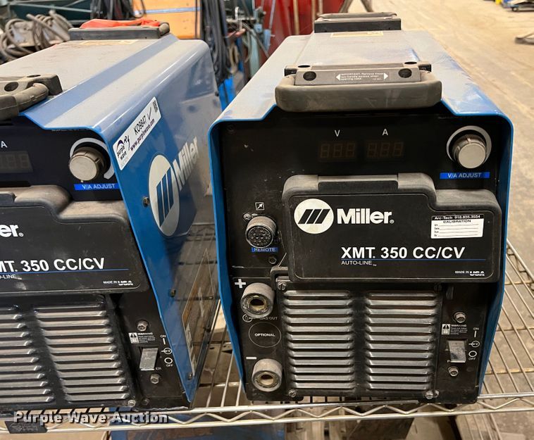 image for item KO9847 (2) Miller XMT350 welders