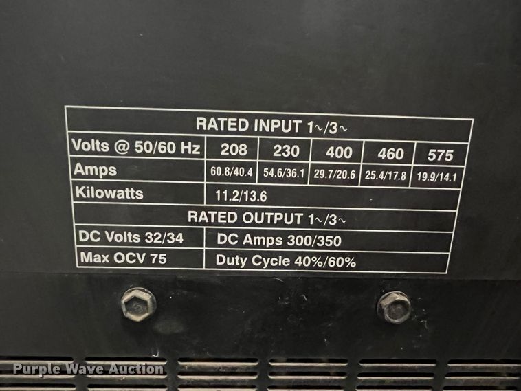 image for item KO9847 (2) Miller XMT350 welders