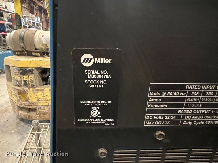 image for item KO9847 (2) Miller XMT350 welders