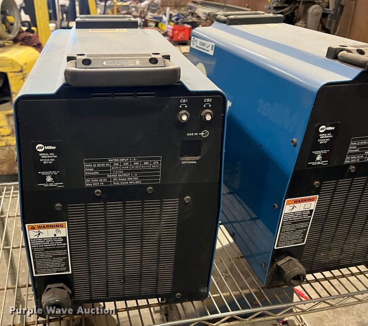 image for item KO9847 (2) Miller XMT350 welders