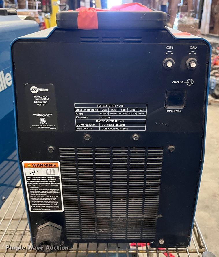 image for item KO9847 (2) Miller XMT350 welders