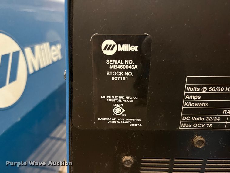 image for item KO9847 (2) Miller XMT350 welders