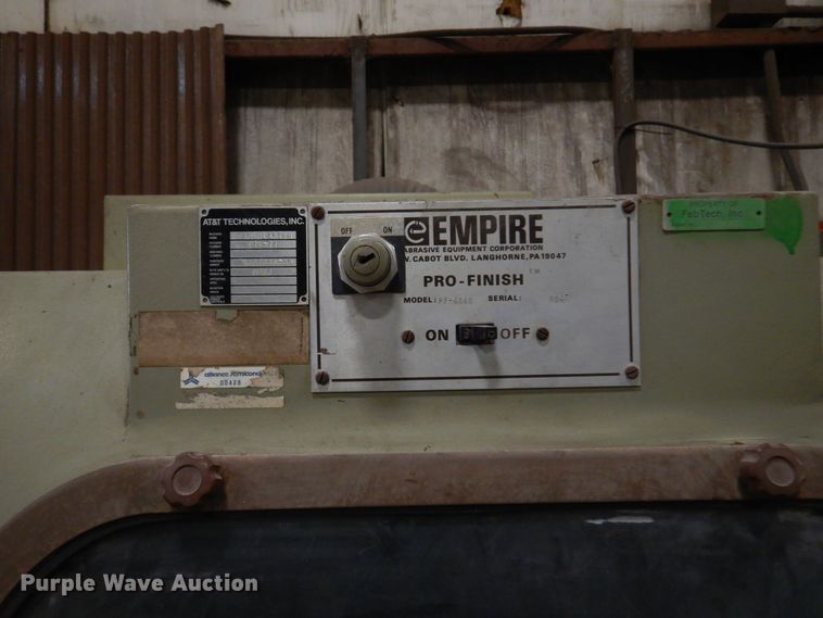 image for item KO9850 Empire PF-4848  sandblast cabinet