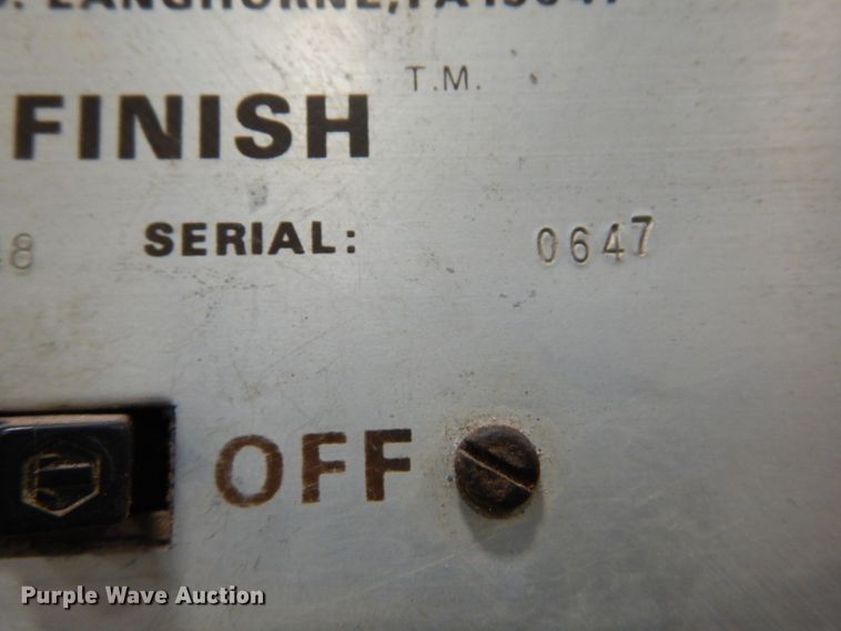 image for item KO9850 Empire PF-4848  sandblast cabinet