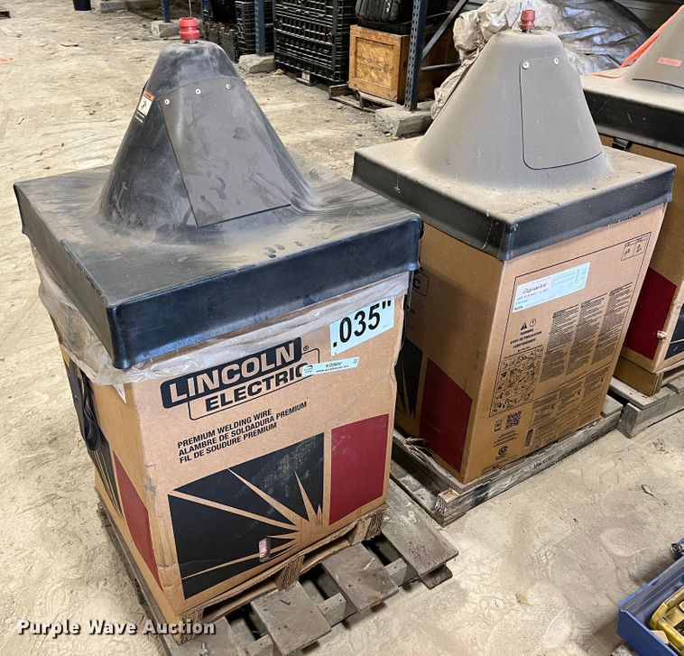 image for item KO9860 (2) boxes of Lincoln Electric SuperArc welding wire