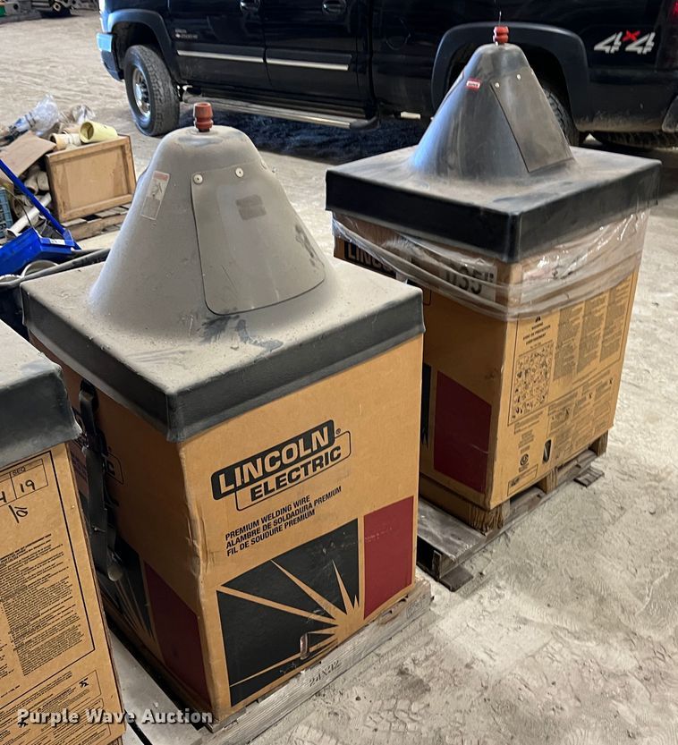 image for item KO9860 (2) boxes of Lincoln Electric SuperArc welding wire