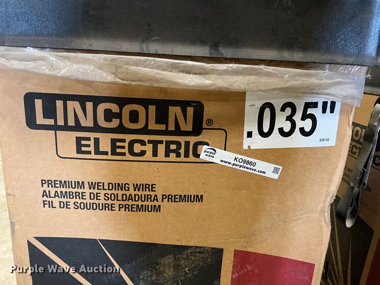 image for item KO9860 (2) boxes of Lincoln Electric SuperArc welding wire