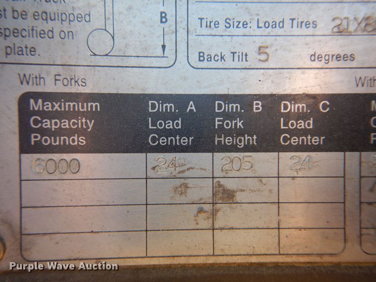 image for item KO9901 Yale ERC065  forklift