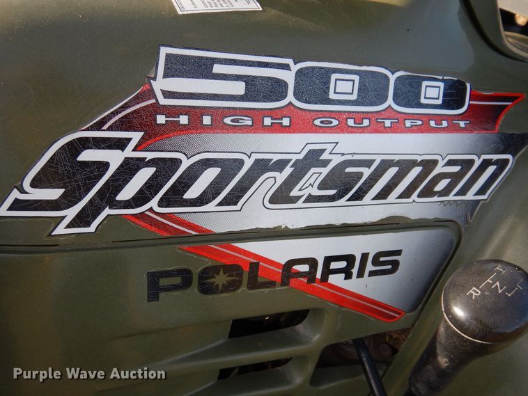 image for item KW9779 2003 Polaris Sportsman 500 HO  ATV