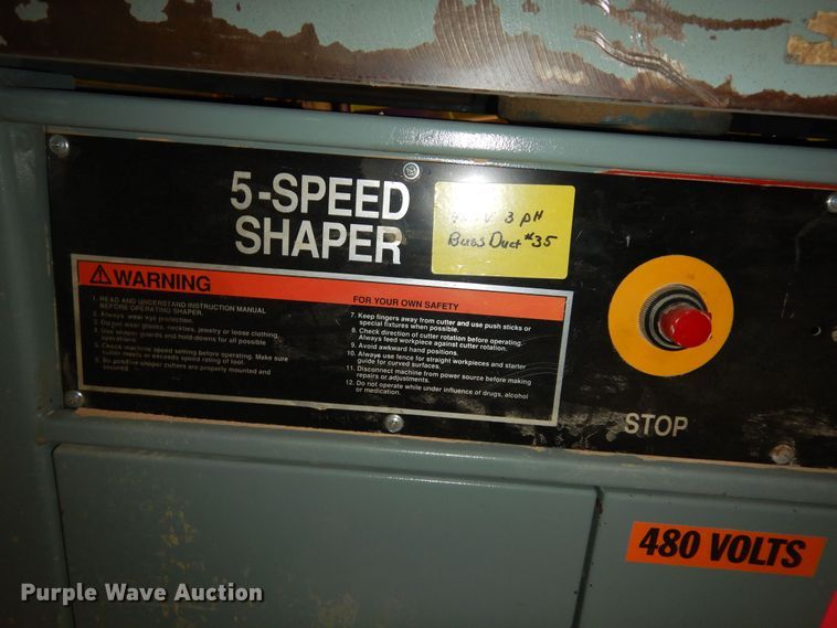 image for item LG9876 Delta 5-Speed  wood shaper