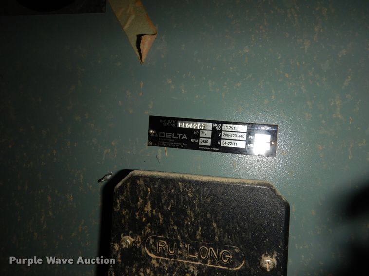 image for item LG9877 Delta 5-Speed  wood shaper