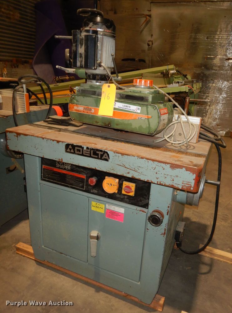 image for item LG9878 Delta 5-Speed  wood shaper