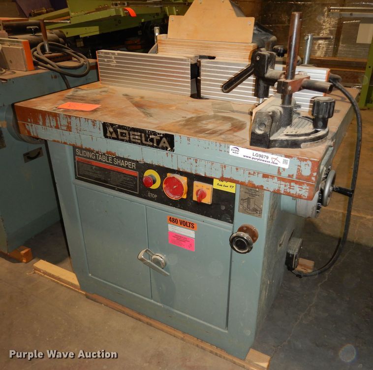 image for item LG9879 Delta 5-Speed  sliding table shaper