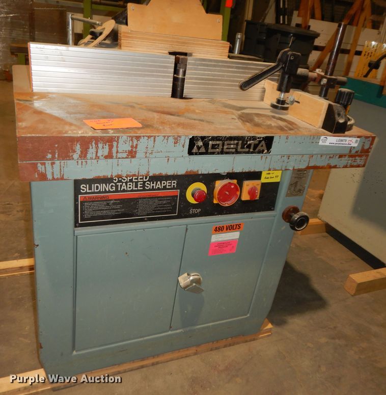 image for item LG9879 Delta 5-Speed  sliding table shaper
