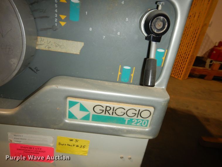 image for item LG9881 1999 Griggio T220  spindle moulding machine