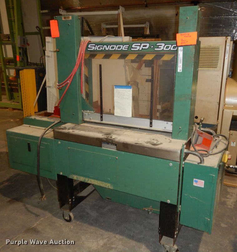 image for item LG9883 Signode SP300  case strapper machine