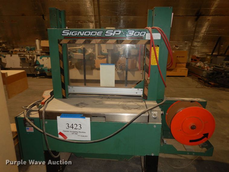 image for item LG9883 Signode SP300  case strapper machine