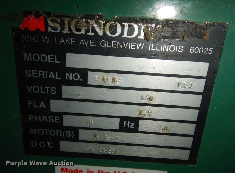 image for item LG9883 Signode SP300  case strapper machine