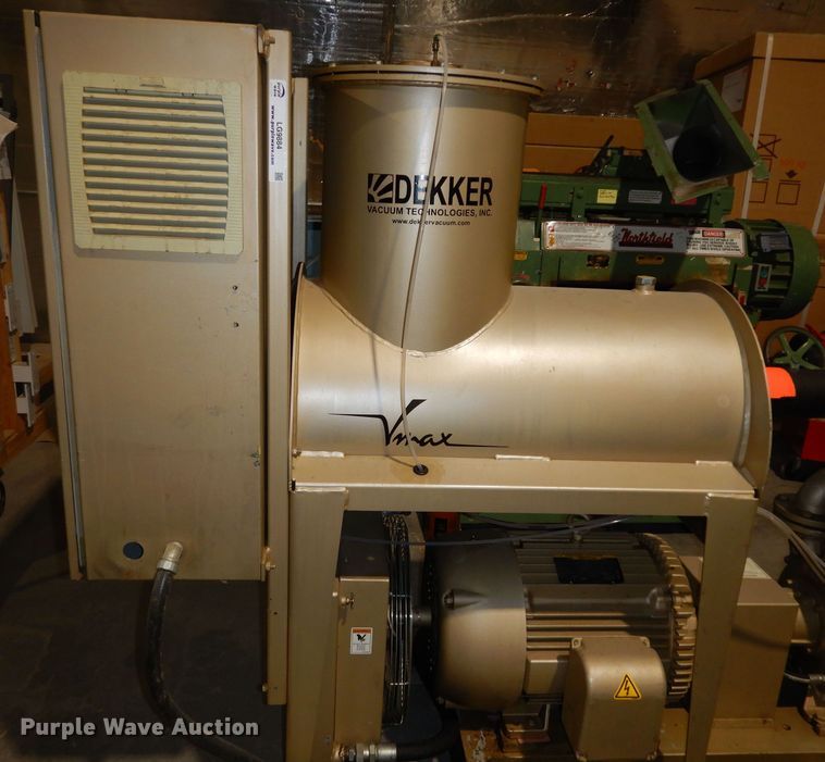 image for item LG9884 2012 Dekker VMXVFD0553KA100  vacuum pump