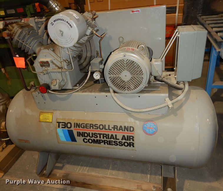 image for item LG9885 Ingersoll Rand T3010120H  air compressor