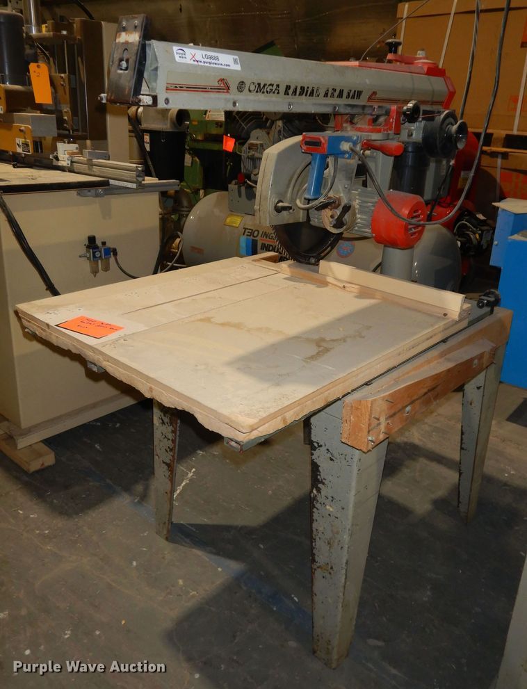 image for item LG9888 OMGA radial arm saw